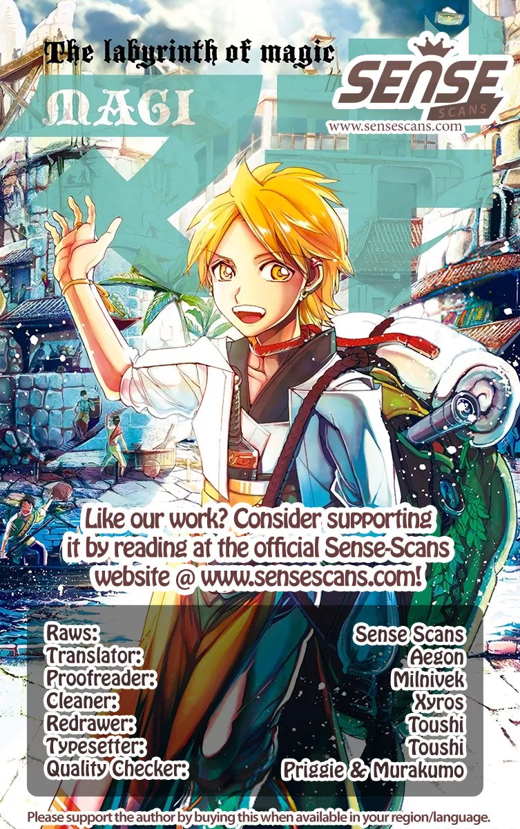 Read Magi – Labyrinth of Magic Chapter 317 - Sinbad's Bonds Online