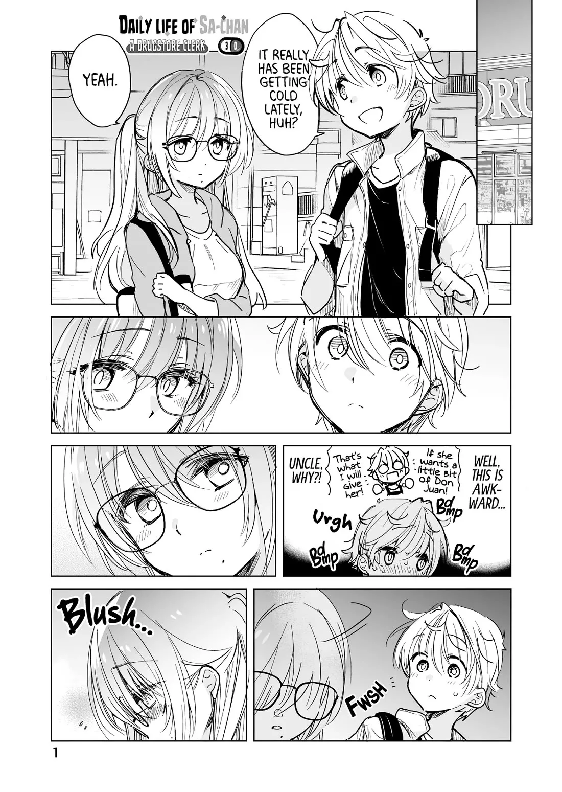 Read Daily Life of Sa-chan, a Drugstore Clerk Chapter 30 Online