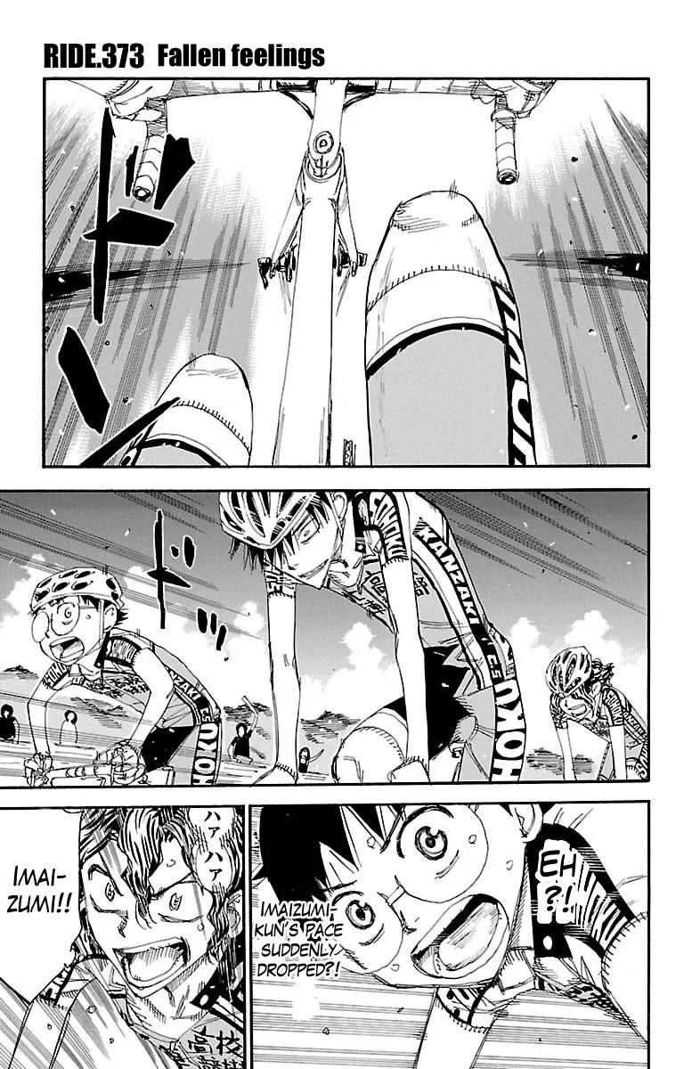 Read Yowamushi Pedal Chapter 373 - Fallen feelings Online