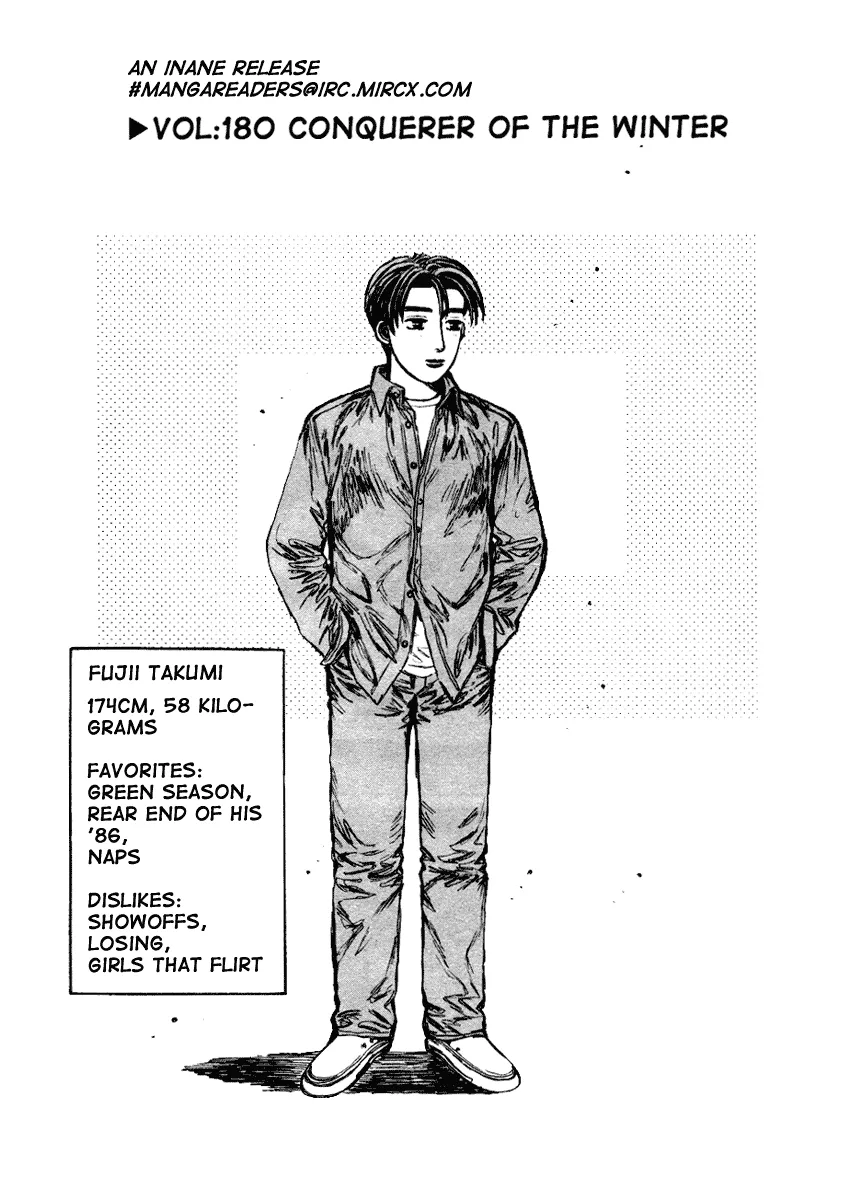 Read Initial D Chapter 180 Online