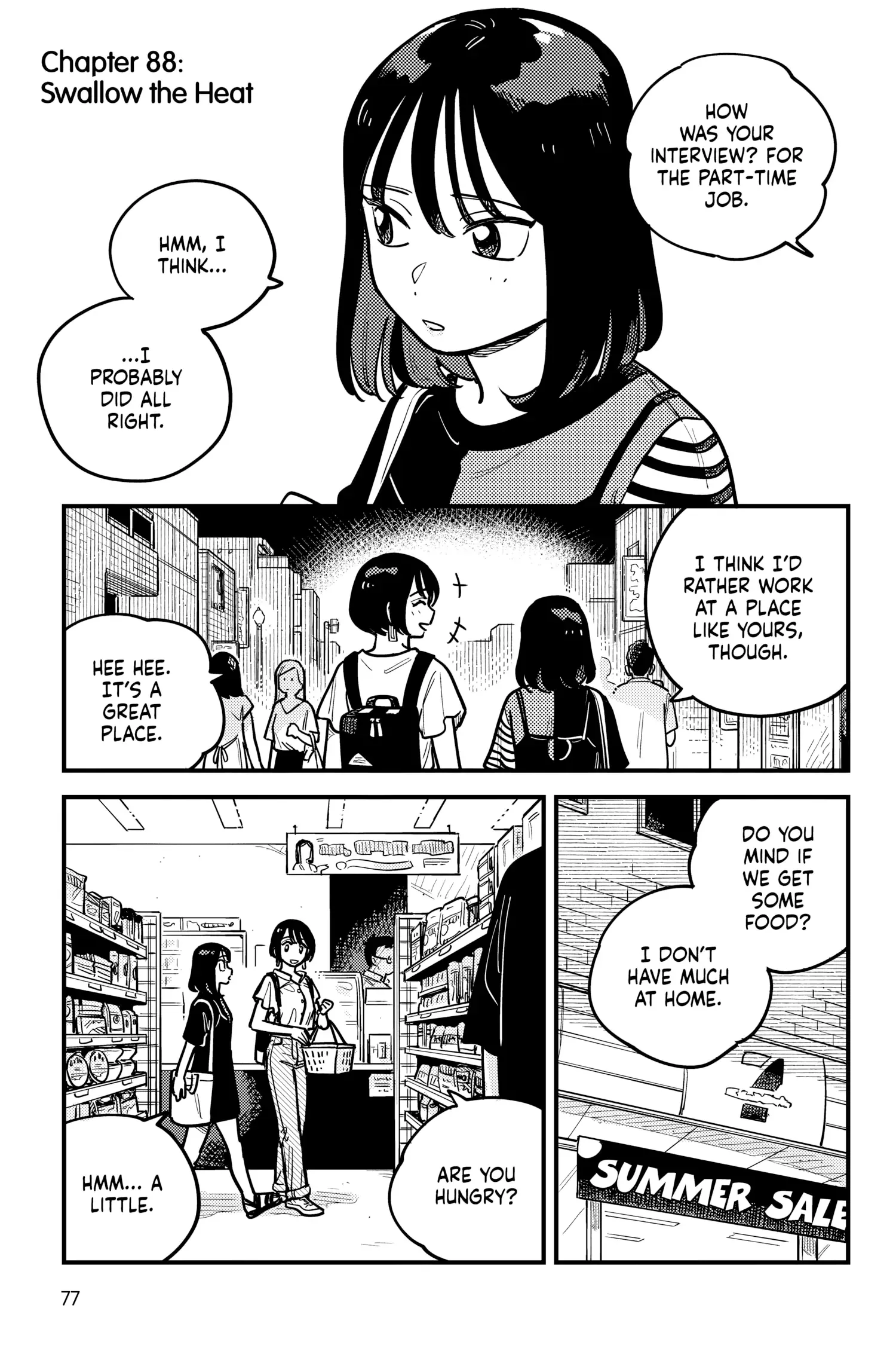 Read How Do We Relationship? Chapter 88 - Swallow the Heat Online