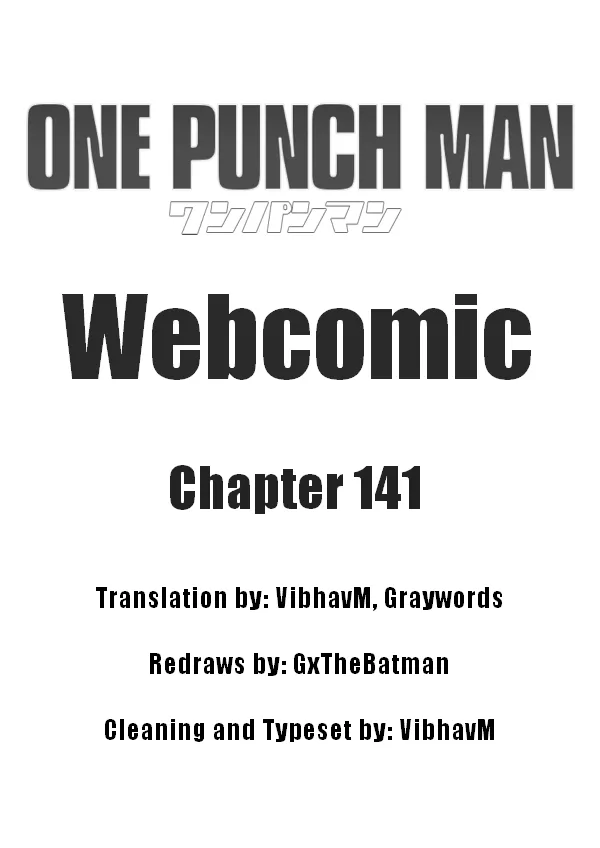 Read Onepunch-Man (ONE) Chapter 141 Online