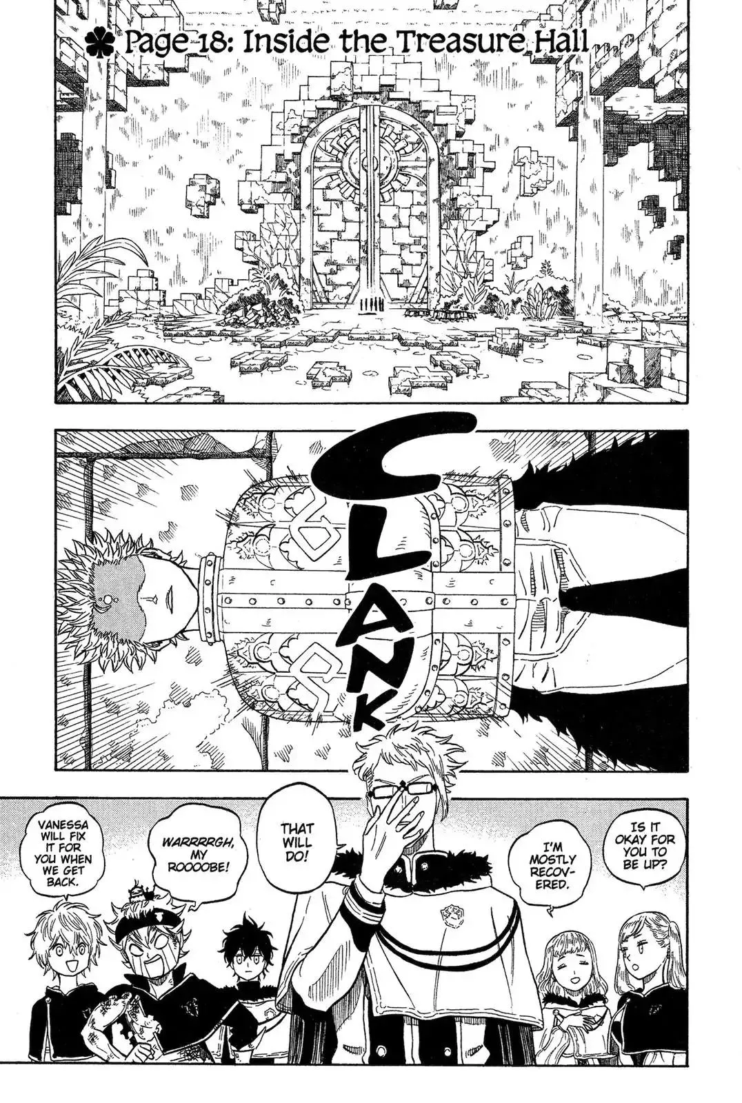 Read Black Clover Chapter 18 - Vol.3 Page 18: Inside the Treasure Hall Online