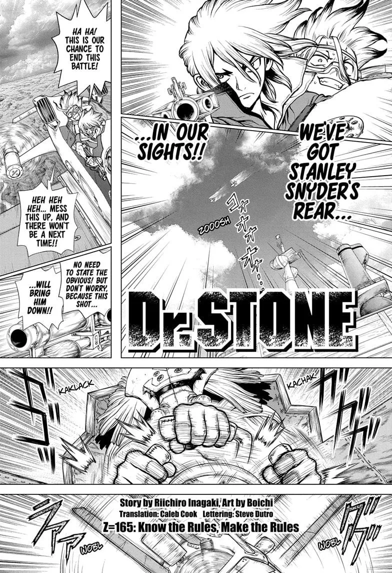 Read Dr. Stone Chapter 165 Online