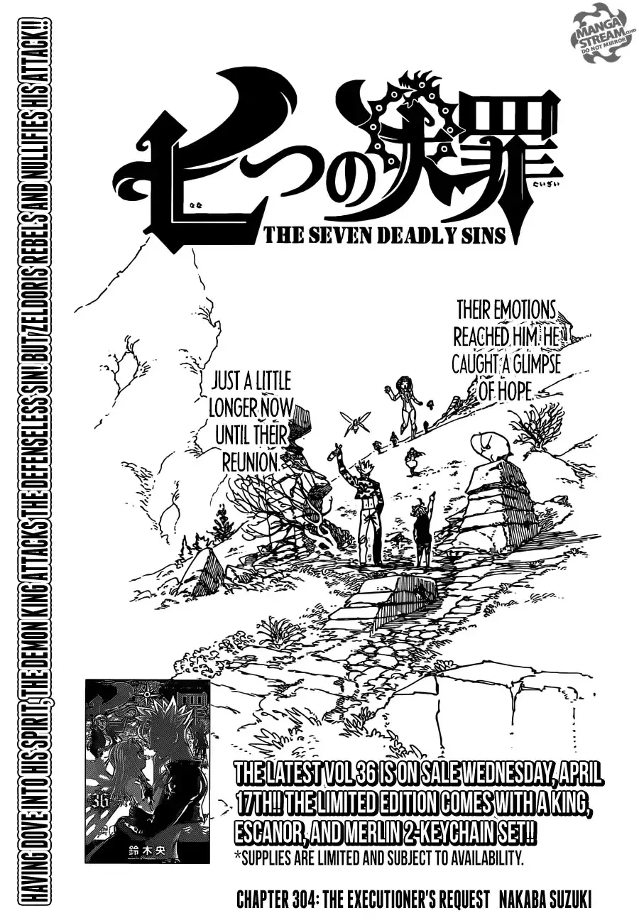 Read Nanatsu no Taizai Chapter 304 - The Executioner's Request Online