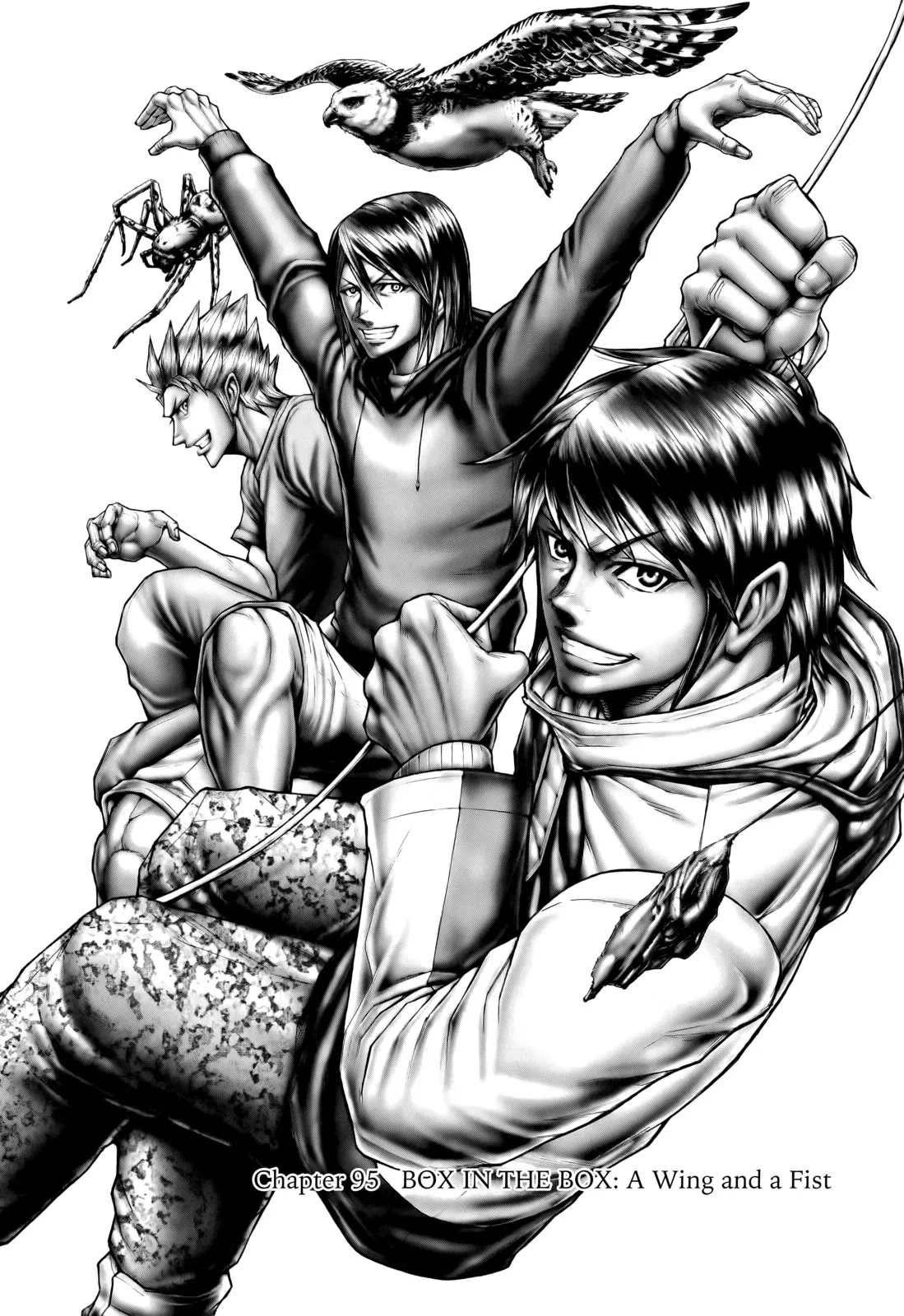 Read Terra Formars Chapter 95 - BOX IN THE BOX A Wing and a Fist Online