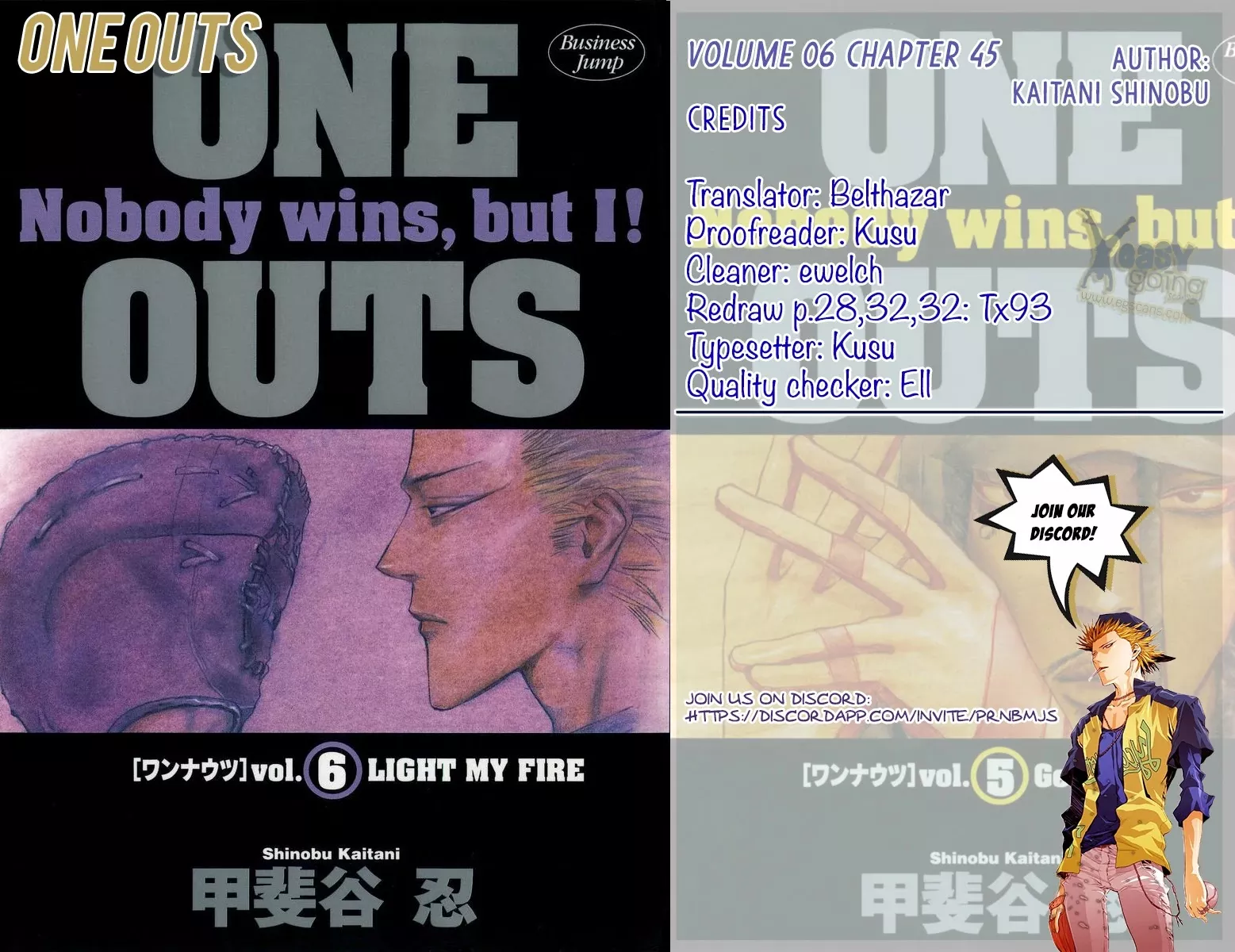 Read One Outs Chapter 45 - Conviction Online