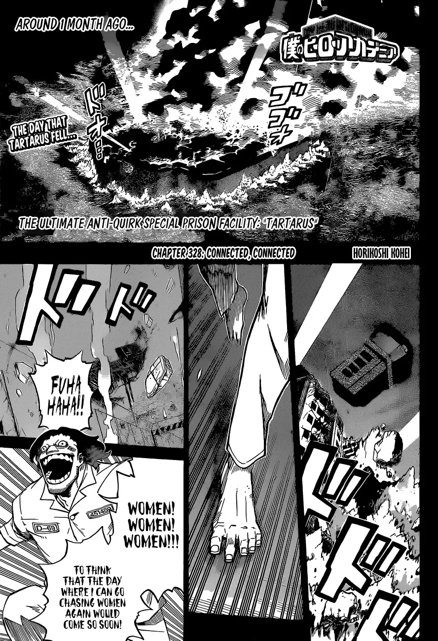 Read Boku no Hero Academia Chapter 328 - Connected, Connected Online