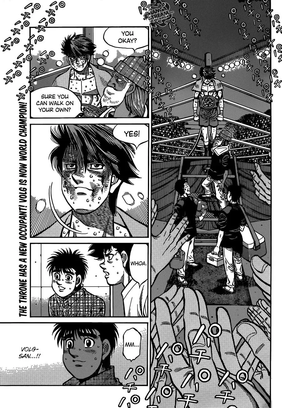 Read Hajime no Ippo Chapter 1008 - Heated Comrades Online