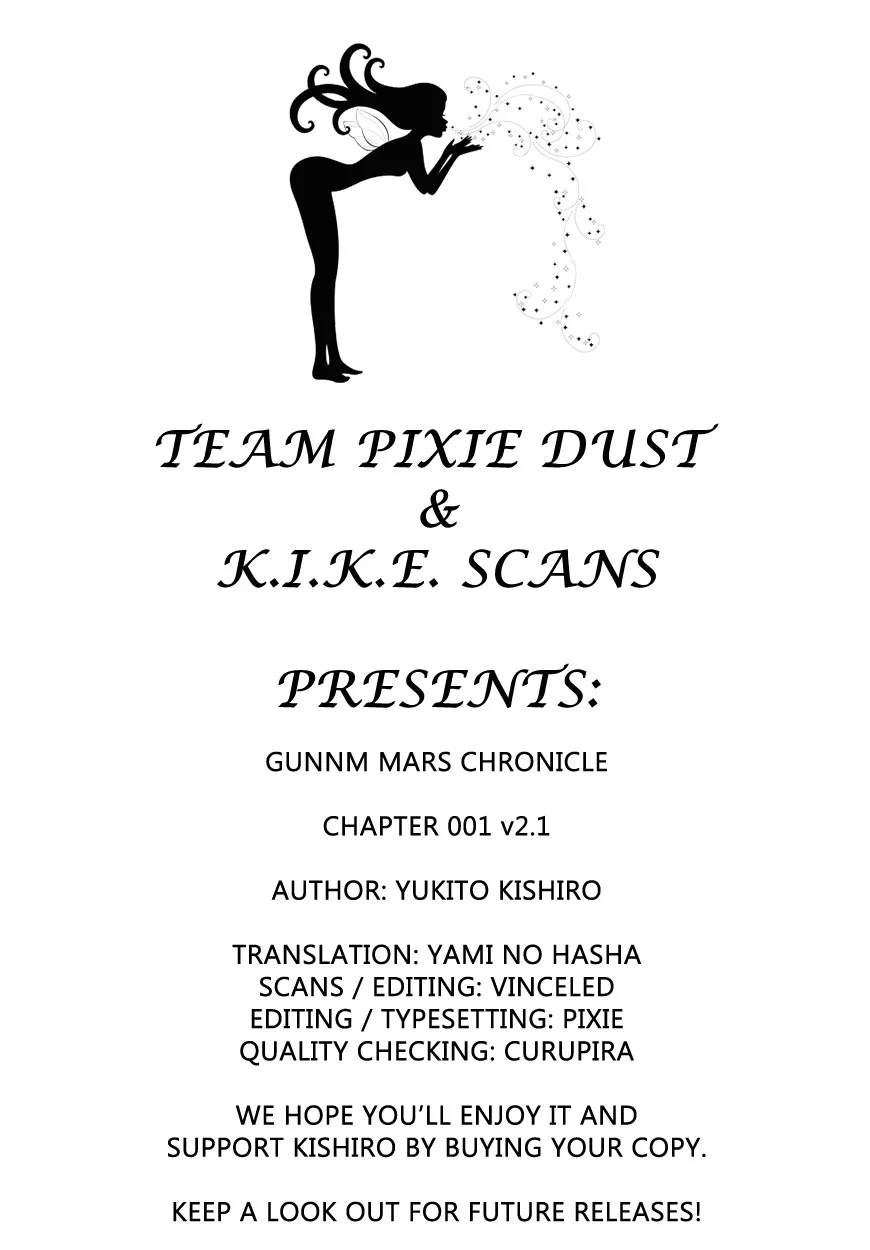 Read Gunnm Mars Chronicle Chapter 1 - The Ongoing One Hundred Years War Online