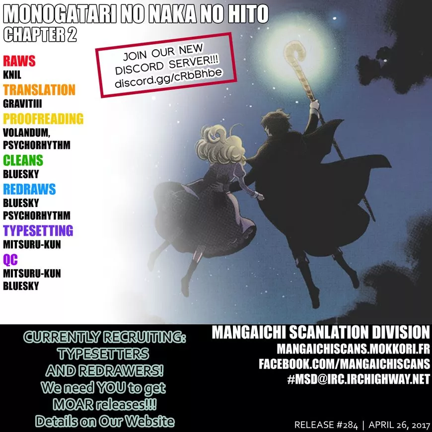 Read Monogatari no Naka no Hito Chapter 2 Online