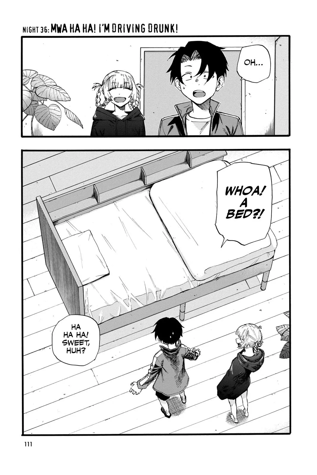 Read Yofukashi no Uta Chapter 36 Online