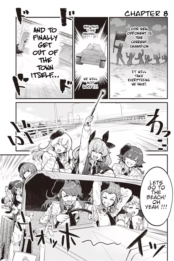 Read Girls und Panzer: Avanti! Anzio Koukou Chapter 8 Online