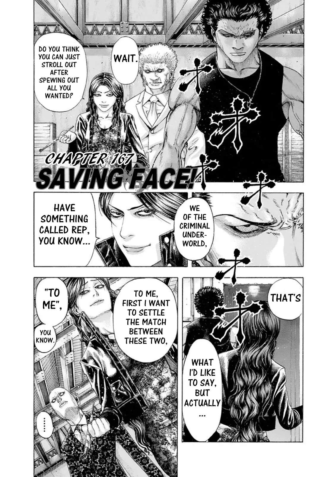Read Usogui Chapter 167 - Saving Face! Online