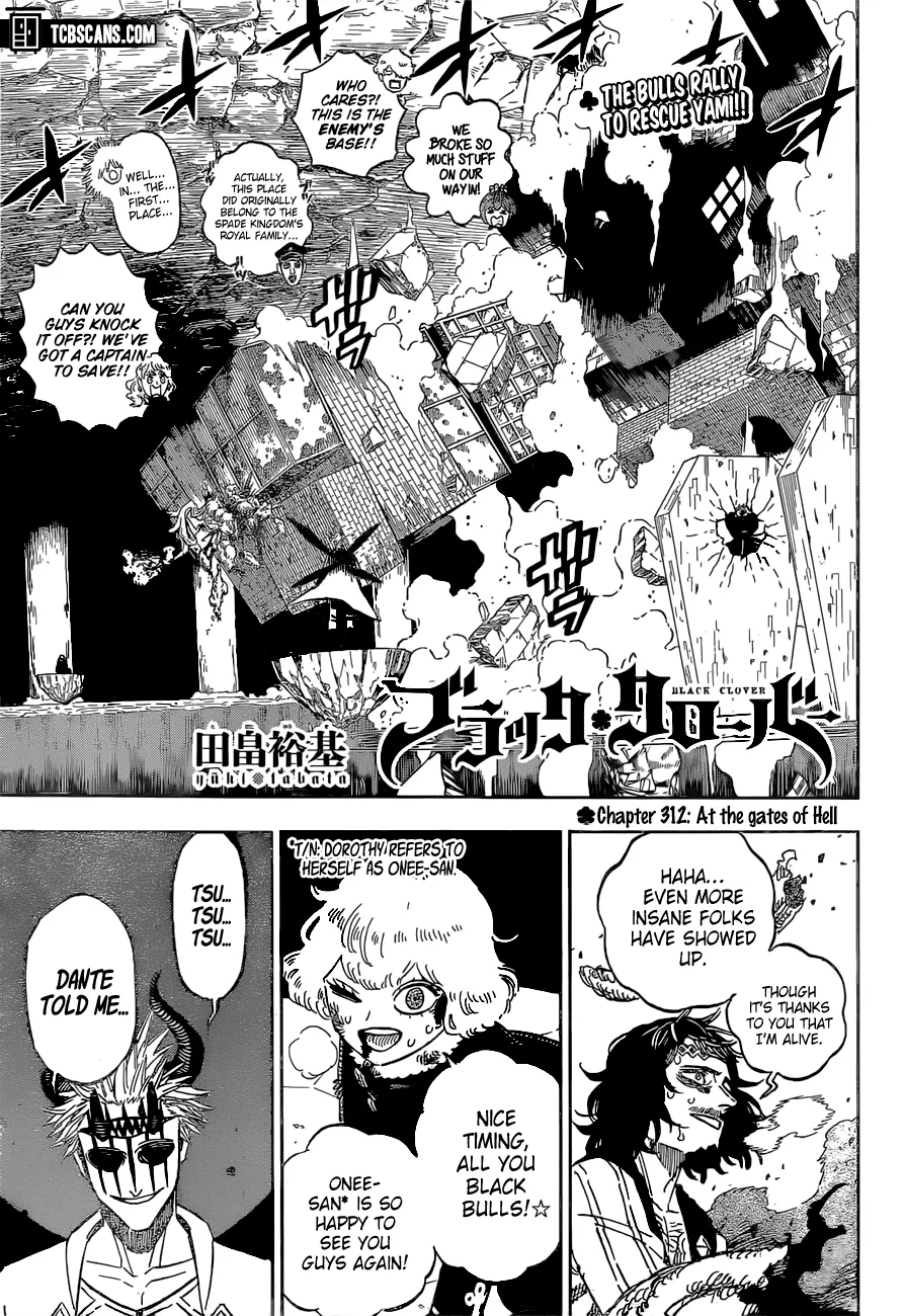 Read Black Clover Chapter 312 - At The Gates of Hell Online