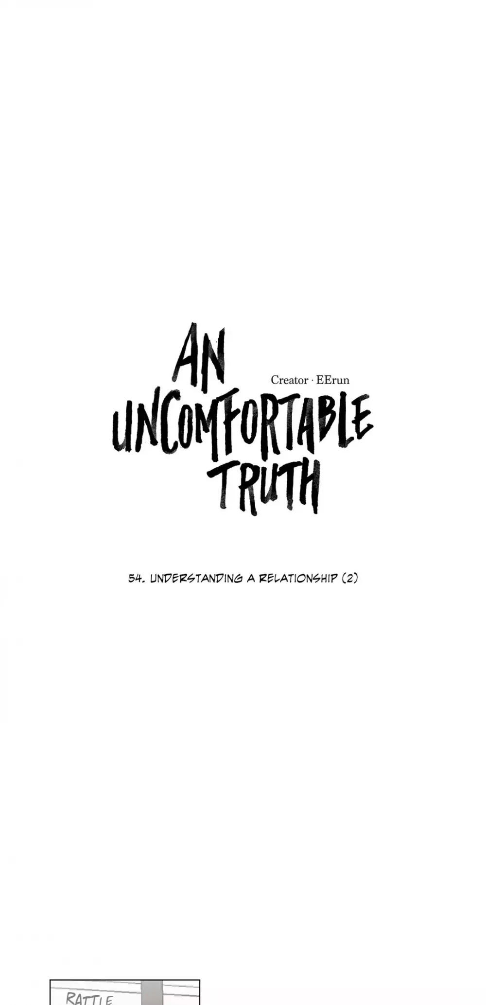 Read An Uncomfortable Truth Chapter 54 - Understanding A Relationship (2) Online