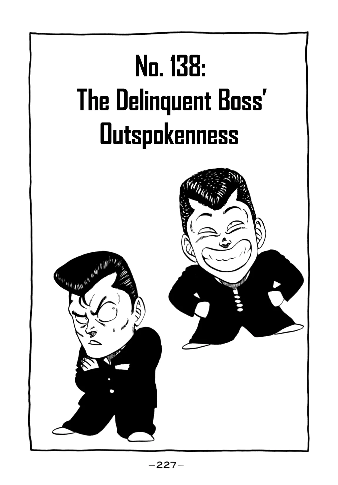 Read Be-Bop-Highschool Chapter 138 - The Delinquent Boss' Outspokenness Online