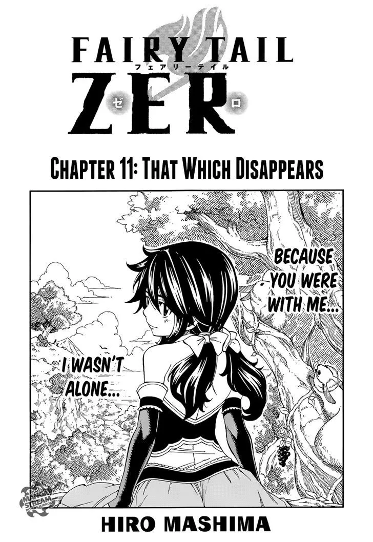 Read Fairy Tail Zero Chapter 11 - That Which Disappears Online