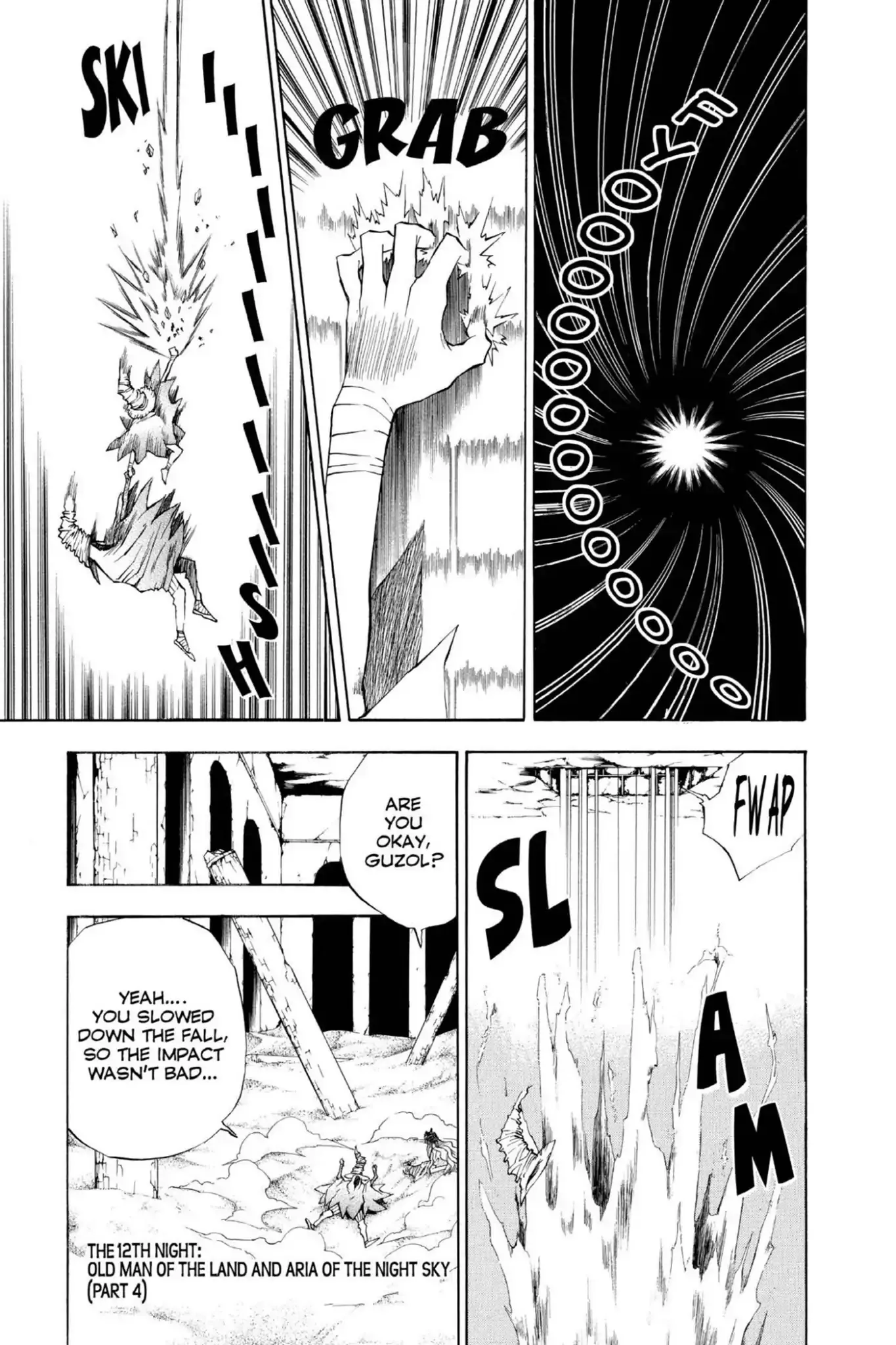 Read D.Gray-man Chapter 12 - Vol.2 The 12th Night: Old Man of the Land and Aria of the Night Sky (Part 4) Online