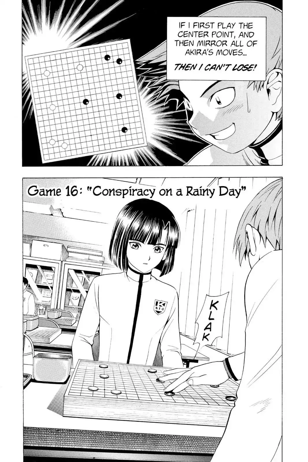 Read Hikaru no Go Chapter 16 - Conspiracy on a Rainy Day Online