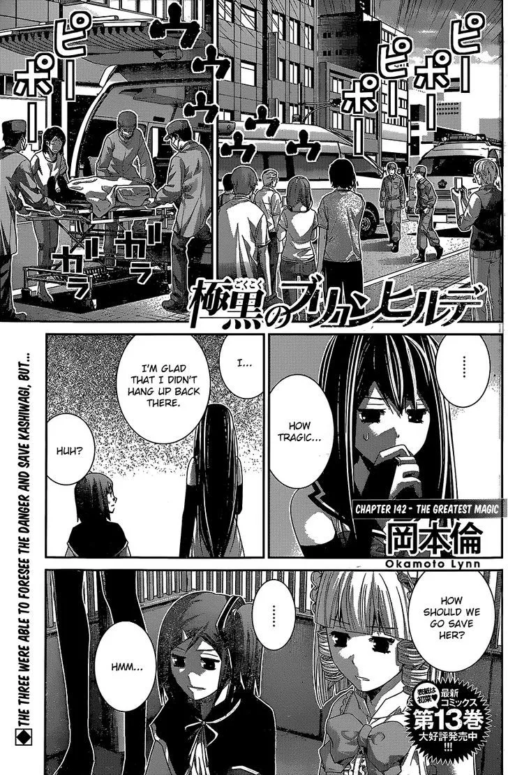 Read Gokukoku no Brynhildr Chapter 142 - The Greatest Magic Online