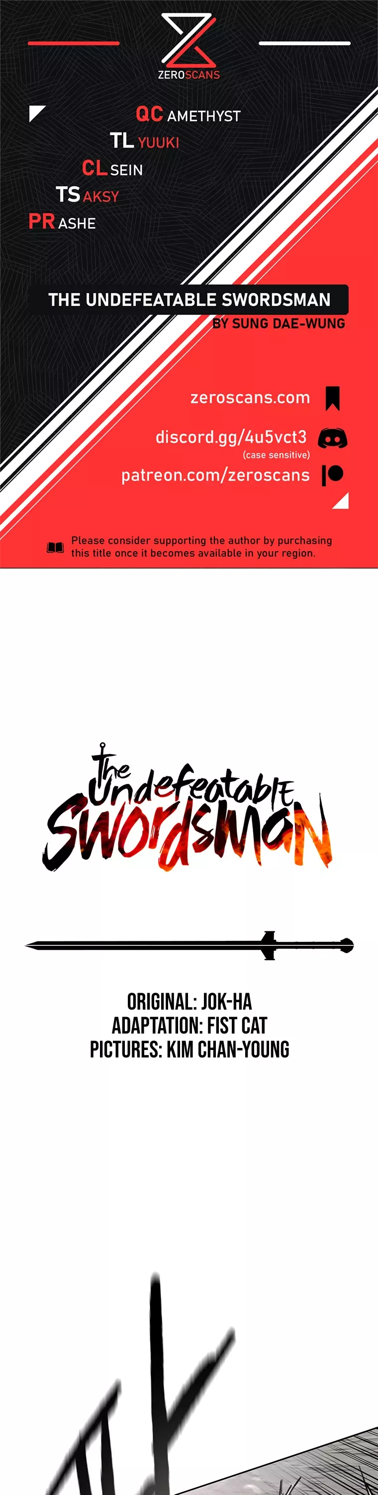 Read The Undefeatable Swordsman Chapter 154 Online