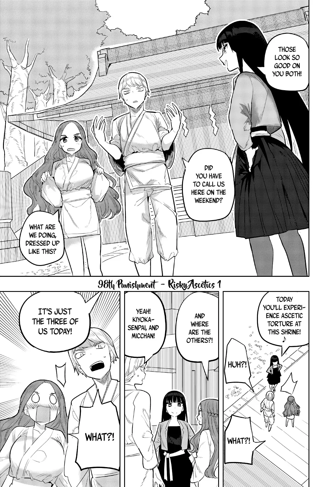 Read Houkago no Goumon Shoujo Chapter 98 - Risky Ascetics 1 Online