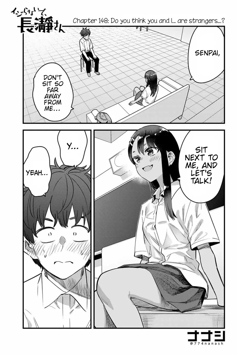 Read Please don’t bully me, Nagatoro Chapter 148 - Do you think you and I... are strangers...? Online