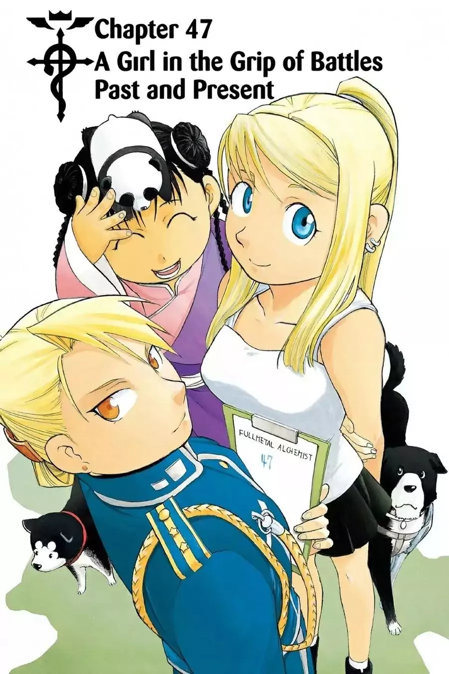 Read FullMetal Alchemist Chapter 47 - A Girl in the Grip of Battles Past and Present Online