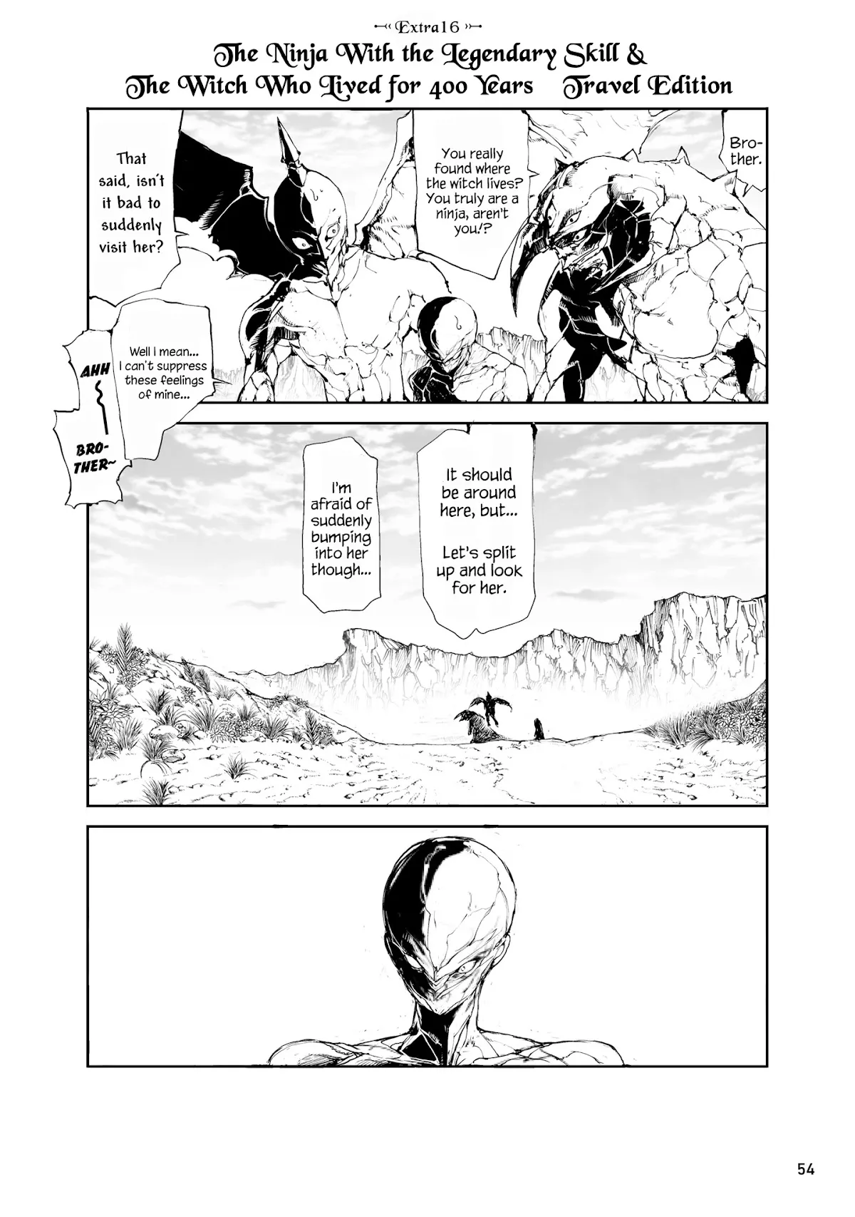 Read Handyman Saitou In Another World Chapter 33.5 - The Ninja With the Legendary Skill & The Witch Who Lived for 400 Years Travel Edition Online