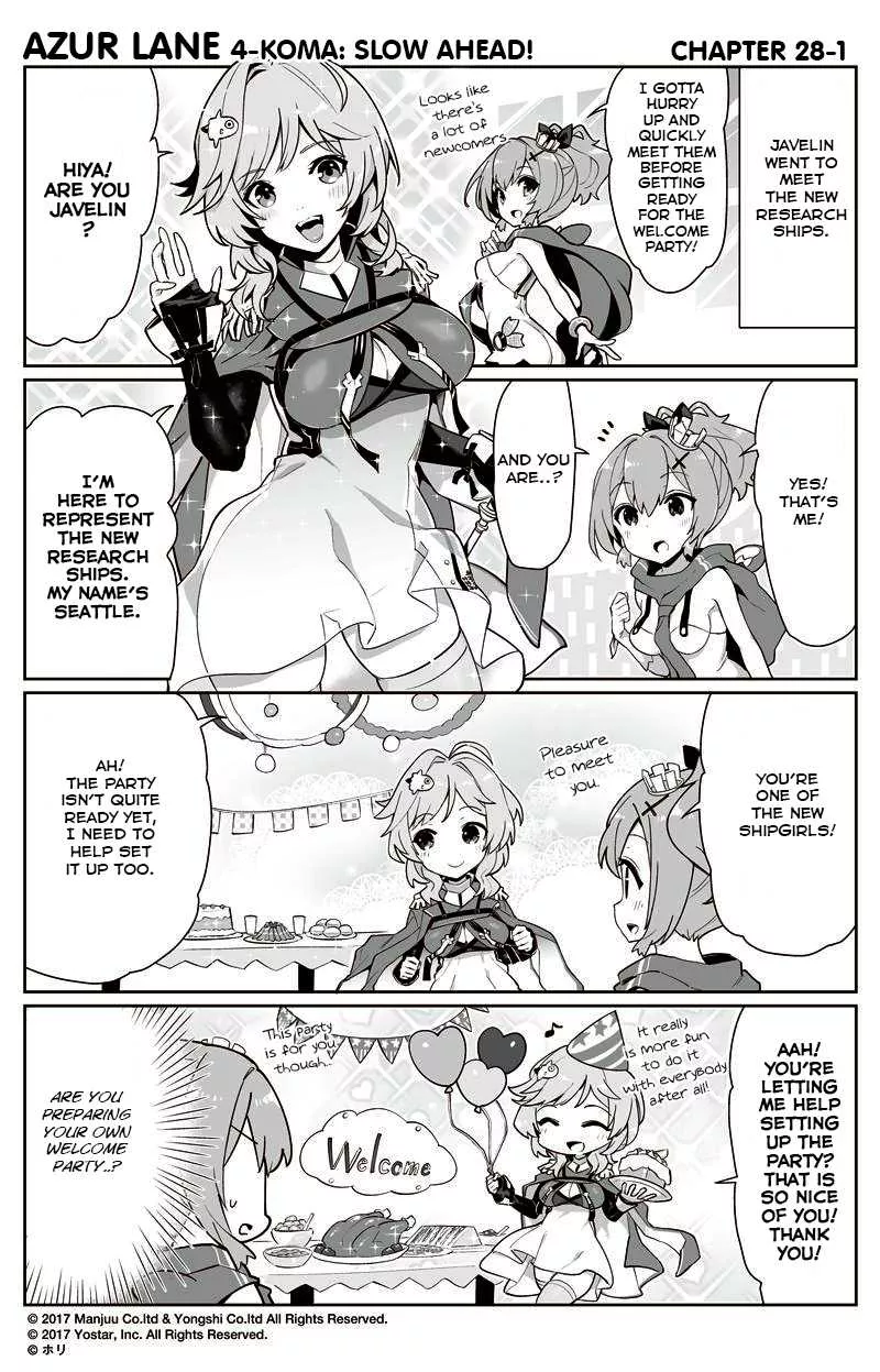 Read Azur Lane 4-koma: Slow Ahead Chapter 28 Online