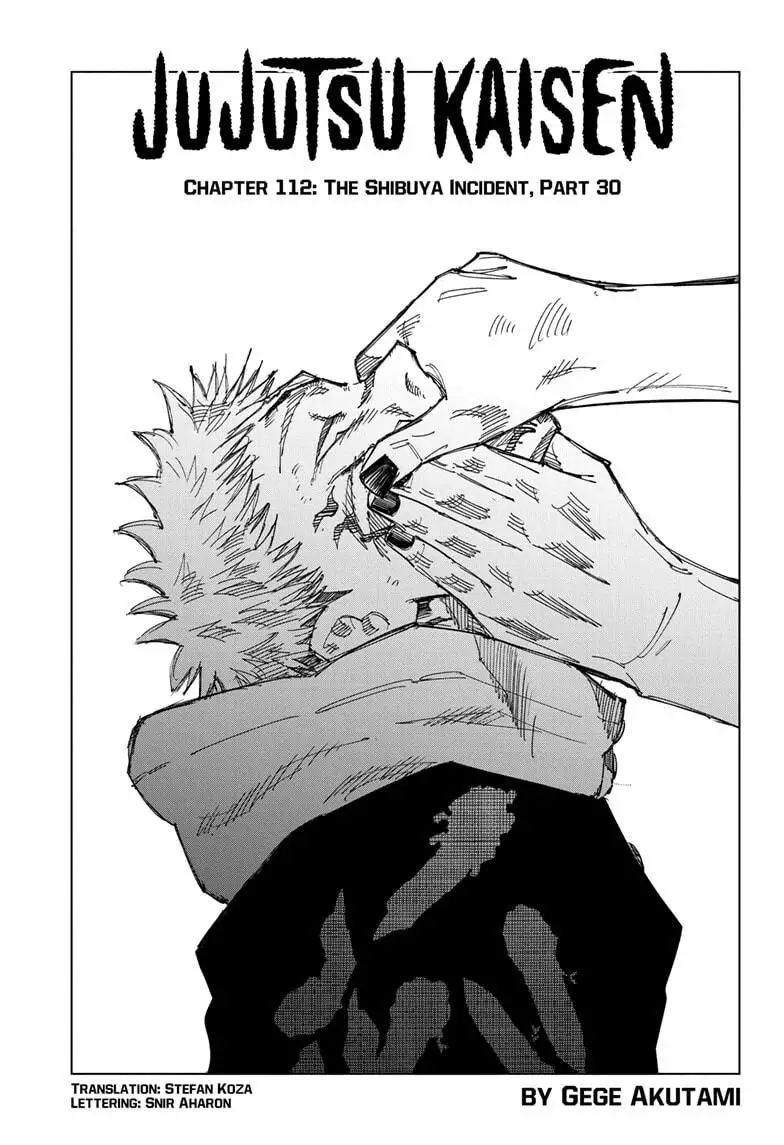 Read Jujutsu Kaisen Chapter 112 Online