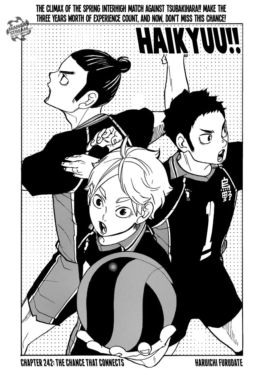 Read Haikyu!! Chapter 242 - The Chance That Connects Online