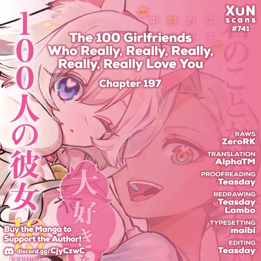 Read The 100 Girlfriends Who Really, Really, Really, Really, Really Love You Chapter 197 - Rentarou's Daily Life with his Girlfriends (Part Four) Online