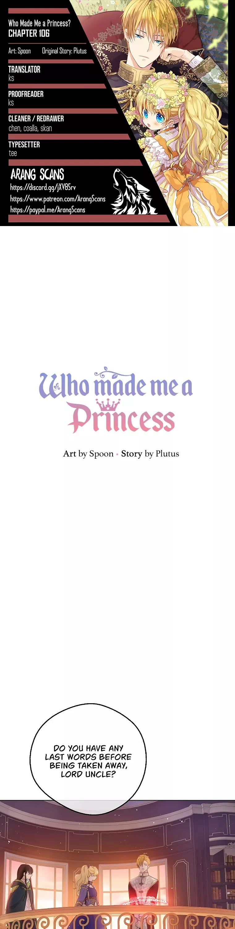 Read Who Made Me a Princess Chapter 106 Online