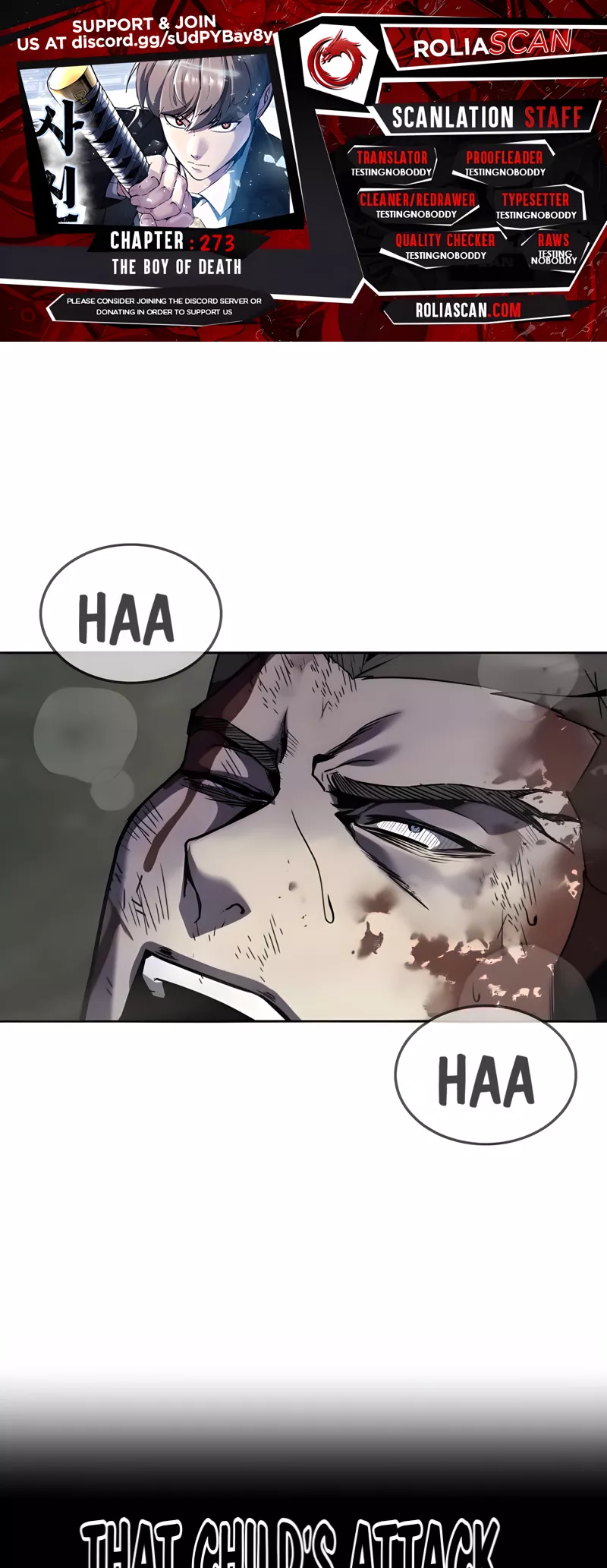 Read The Boy of Death Chapter 273 Online