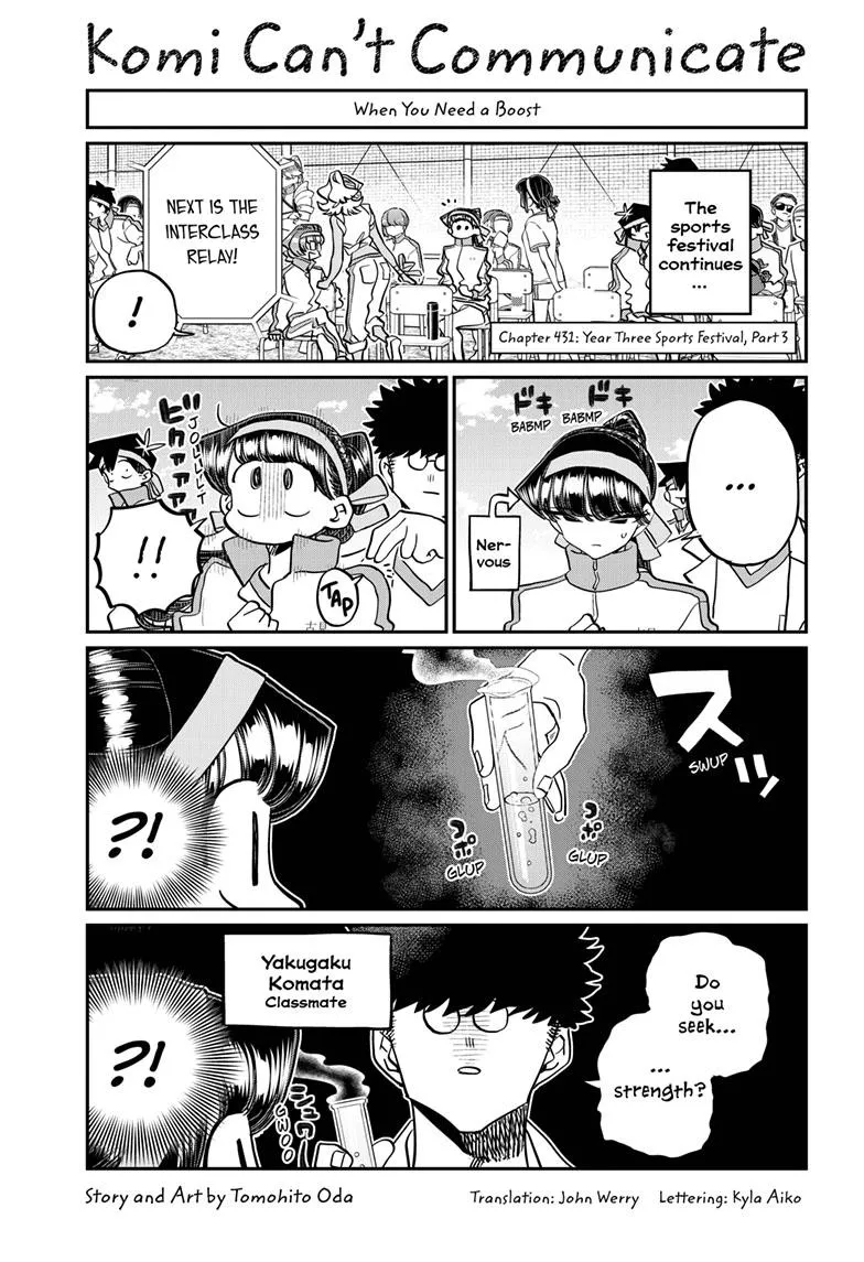 Read Komi-san wa Komyushou Desu Chapter 431 Online