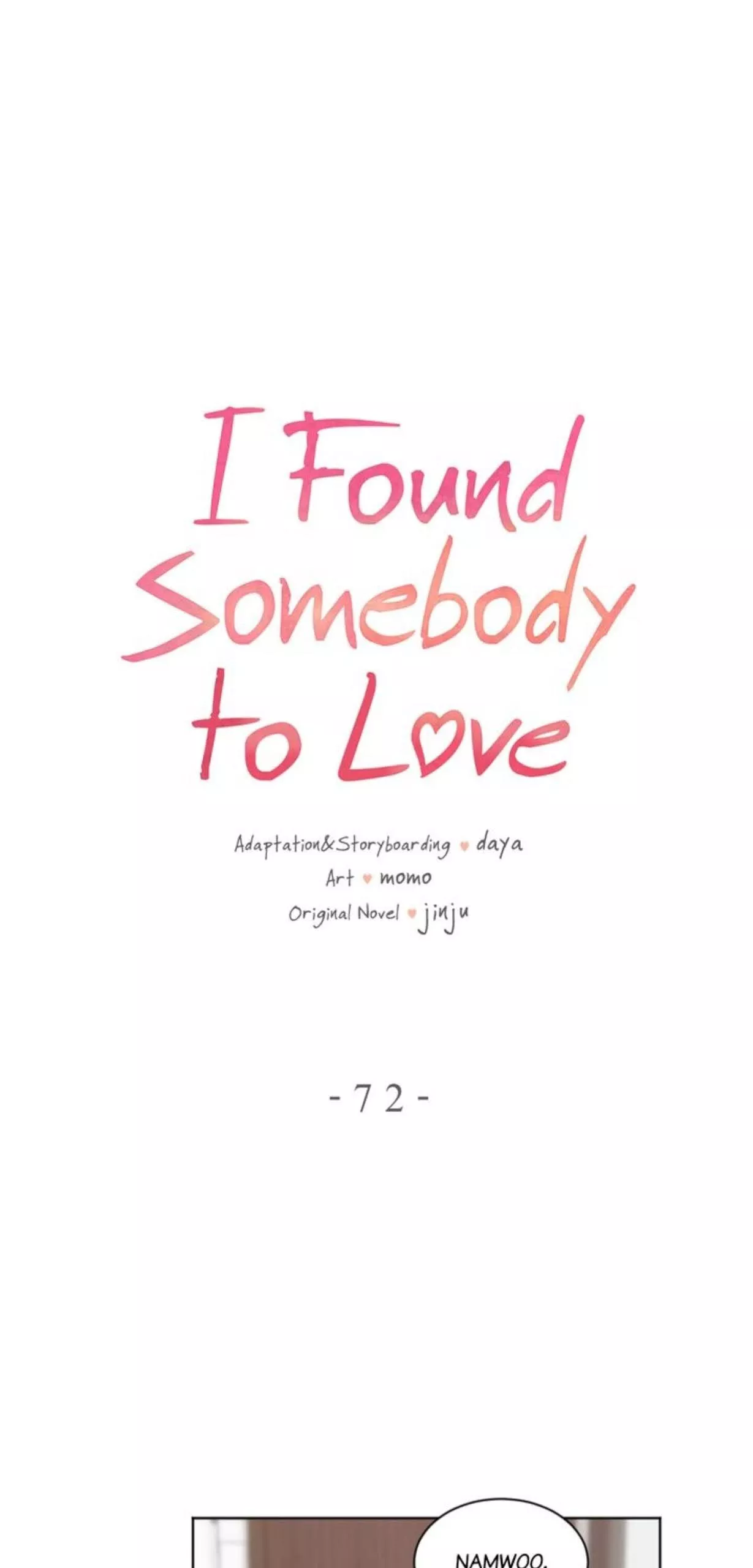 Read I Found Somebody to Love Chapter 72 Online