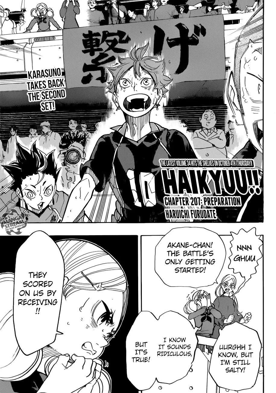 Read Haikyu!! Chapter 318 Online