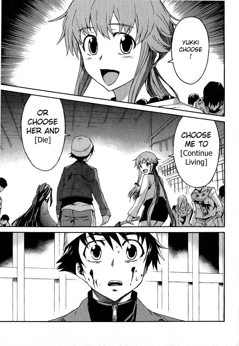 Read Mirai Nikki Chapter 8 - Vision VS Hearing Online