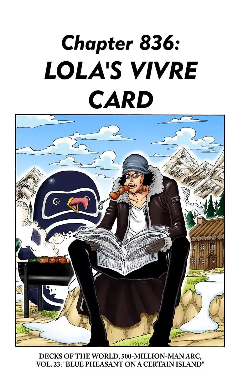 Read One Piece Chapter 836 - Lola's Vivre Card Online