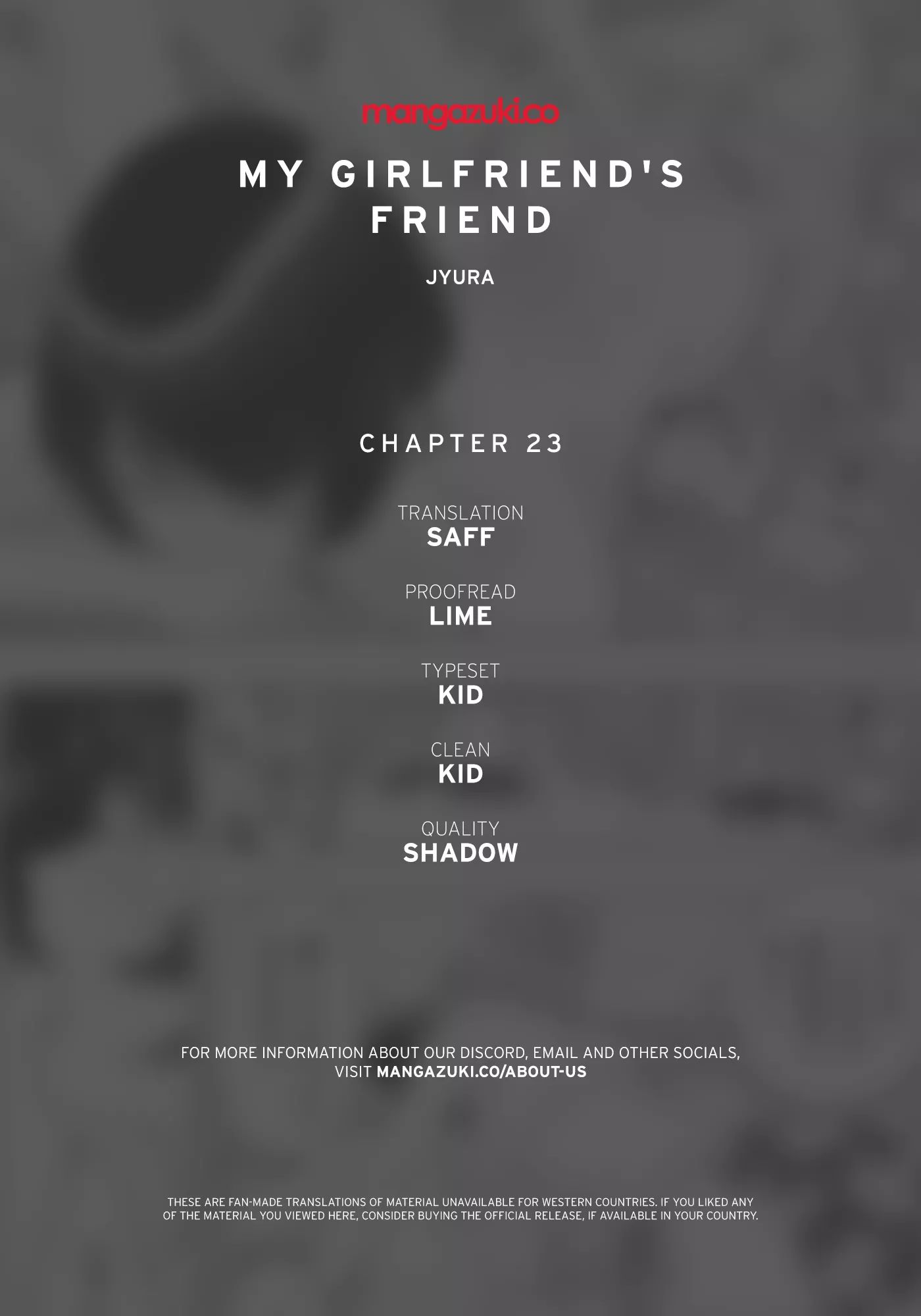 Read Kanojo no Tomodachi Chapter 23 Online