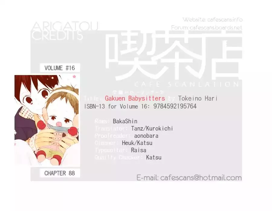 Read Gakuen Babysitters Chapter 88 Online