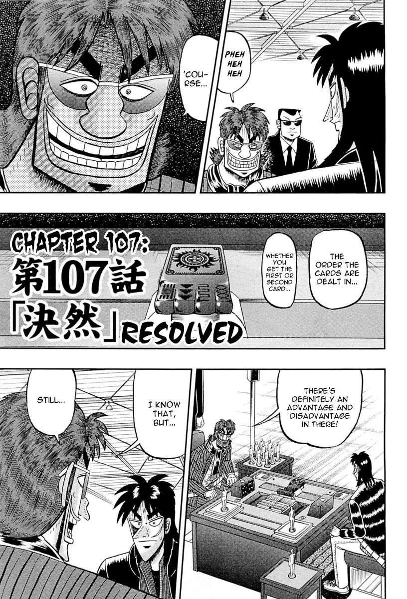 Read Gambling Outcast Kaiji: The One Poker Arc – Kaiji Part 5 Chapter 107 - Resolved Online