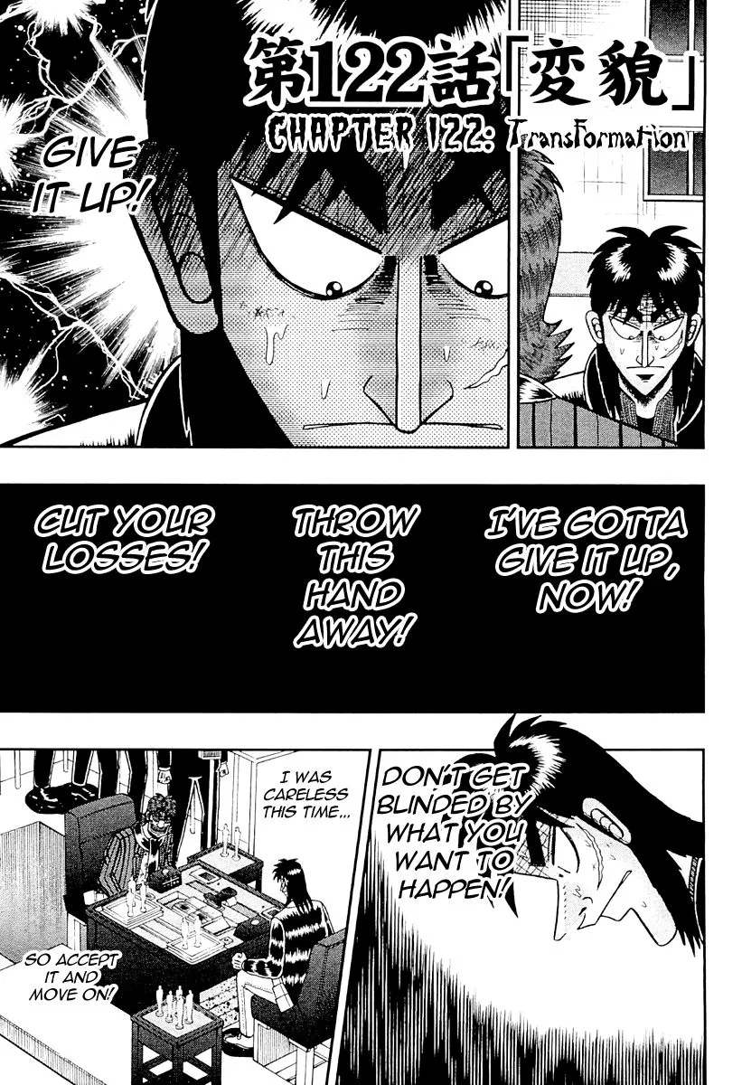 Read Gambling Outcast Kaiji: The One Poker Arc – Kaiji Part 5 Chapter 122 - Transformation Online