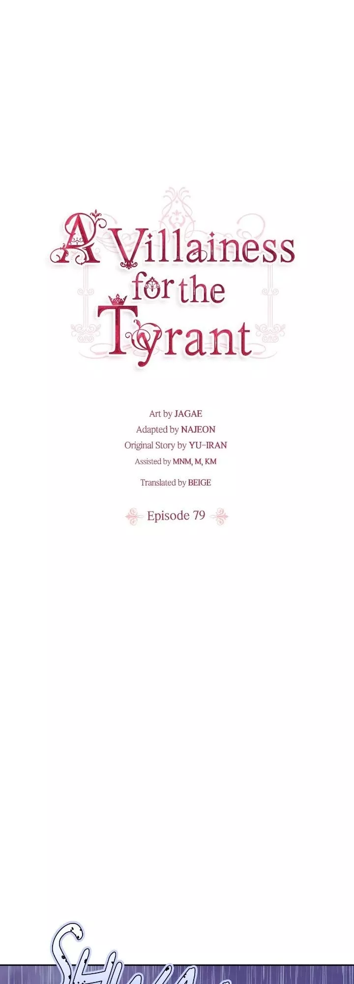 Read A Villainess for the Tyrant Chapter 79 Online