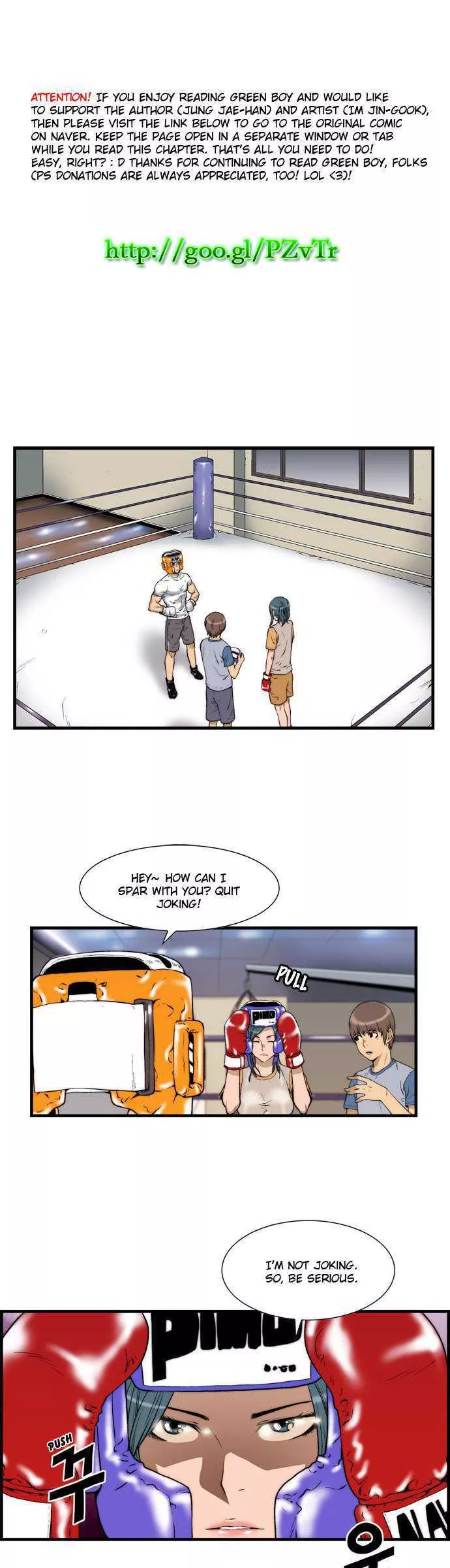 Read Green Boy Chapter 13 Online