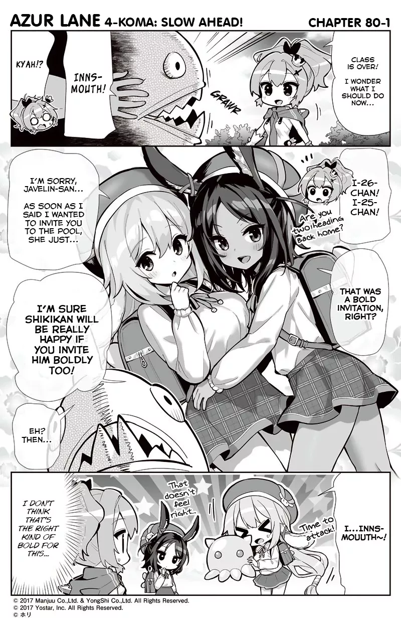 Read Azur Lane 4-koma: Slow Ahead Chapter 80 Online