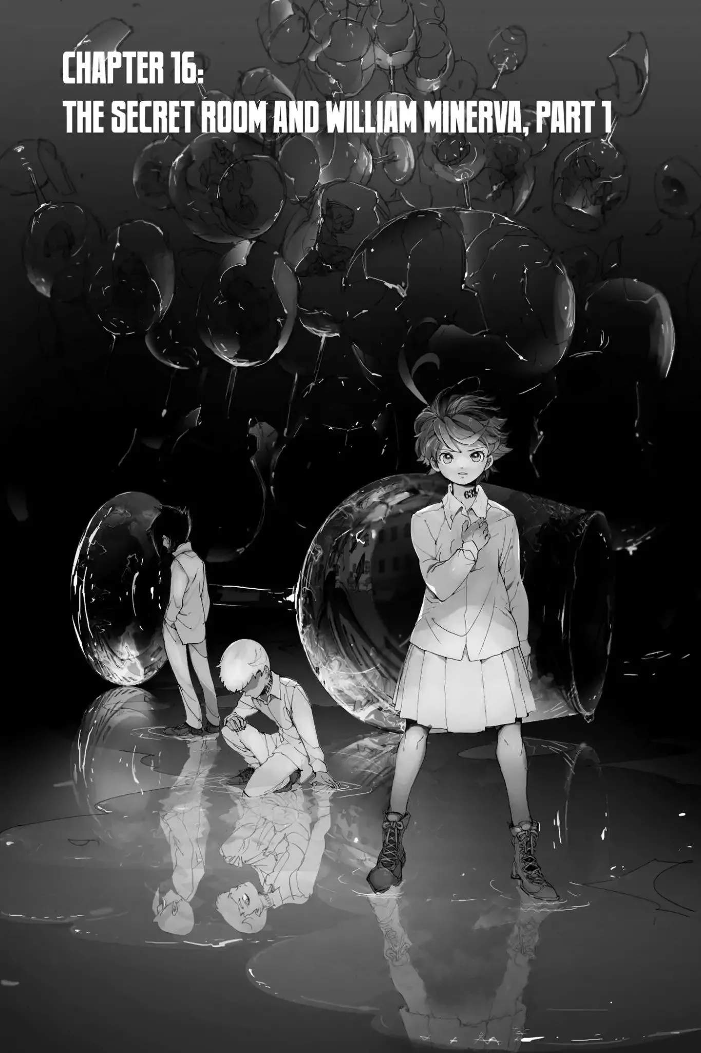 Read Yakusoku no Neverland Chapter 16 - The Secret Room and William Minerva, Part 1 Online