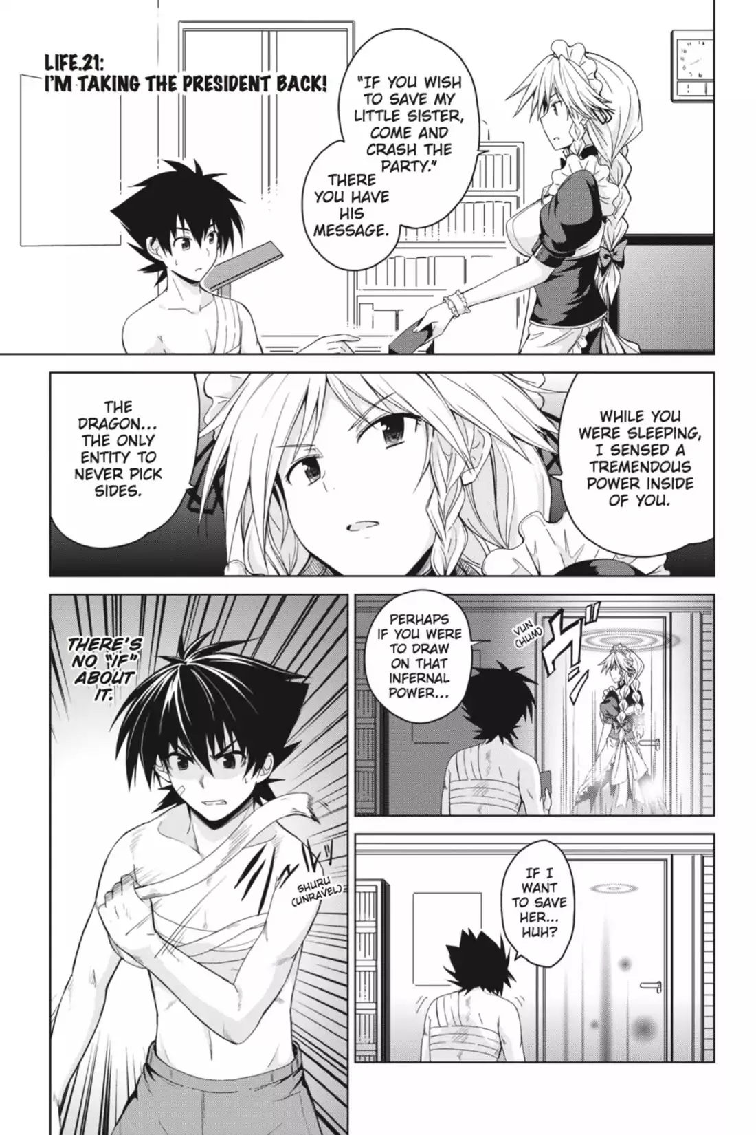 Read High School DxD Chapter 21 - I'm Taking The President Back! Online